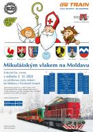 Zážitková jízda Mikulášským vlakem na Moldavu 1